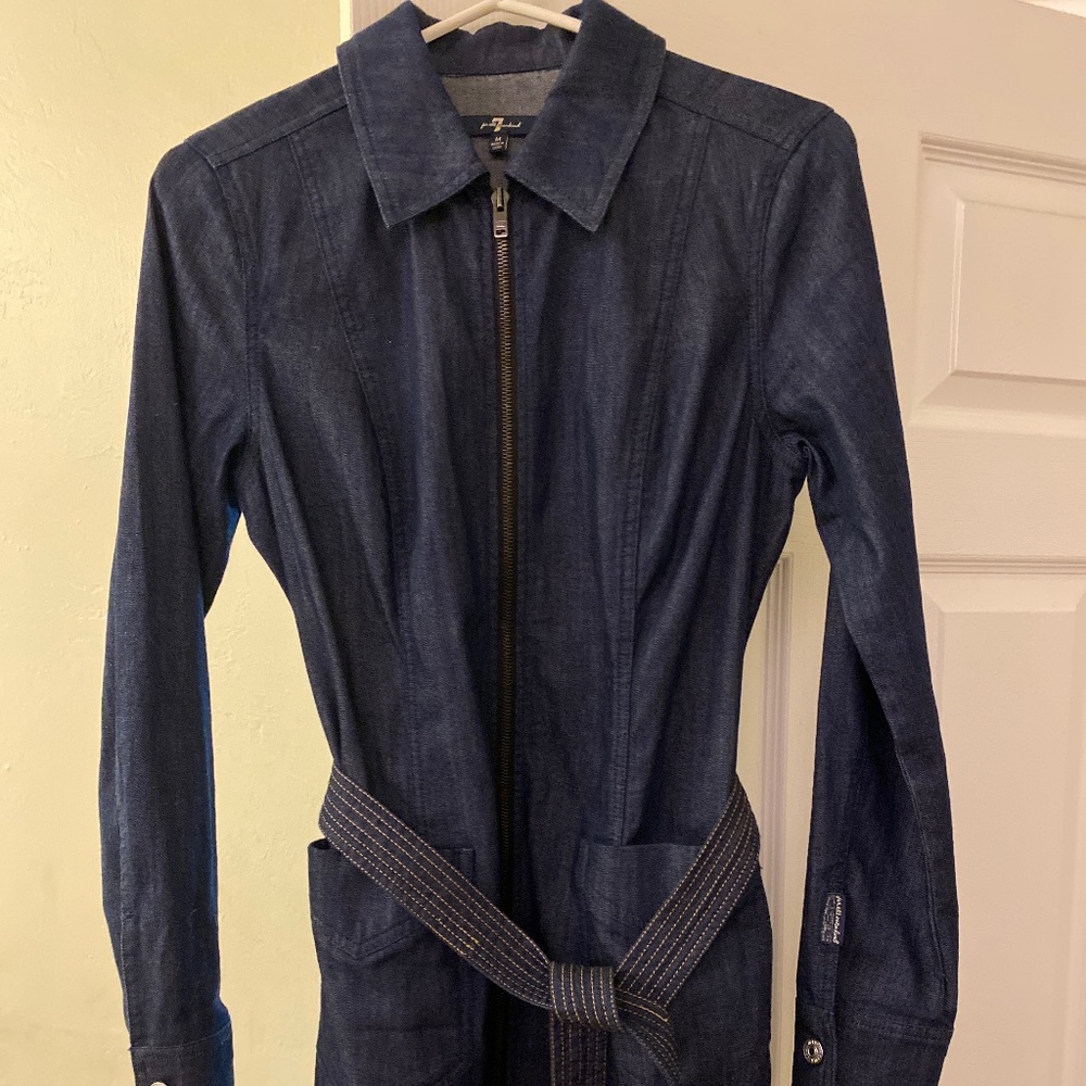 7 For All Mankind Denim Dress